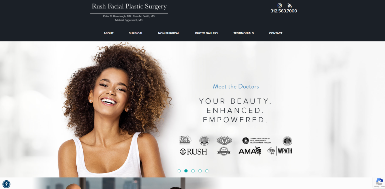 Rush Facial Plastics client